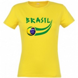 T-shirt Brésil femme