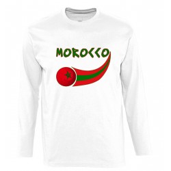 T-shirt manches longues Maroc