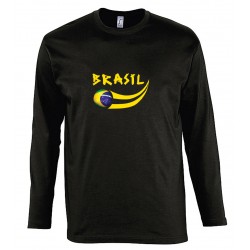 T-shirt manches longues Brésil